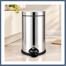 Bezos 8 L Metal Pedallı Çöp Kovası BZS10