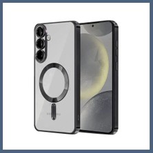 Bezos Samsung Galaxy S26 Uyumlu Kross Magneticsafe Kapak - Siyah BZS10