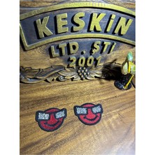 Keskin Aksesuar Taşlı Gözlük Smile Yuvarlak Takım 2li