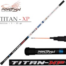 Port Fish Portfish Titan-Xp Göl Kamışı 600 cm 5-25 gr