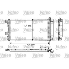 Valeo Klima Radyatörü Kondenser Mini Cooper R50 R52 R53 64531490572 817547