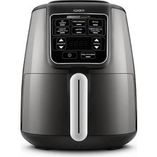 Tr Connect Air Pro Cook Xl 2 In 1 Uzaktan Erişimli Airfryer Shadow Grey 4 Kişilik