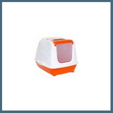 Bezos Flip Cat Kapalı Kedi Tuvaleti 50 cm Turuncu Agc