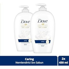Odea Dove Nemlendirici Sıvı Sabun Caring 1 4 Krem Etkili 450 ml X2 Adet