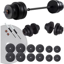 Tr Spor 75 kg Halter Seti ve Dambıl Seti Ağırlık Fitness Seti