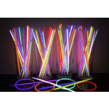 Hace Bazaar Glow Fosforlu Neon Bileklik 50 Adet -Hcb