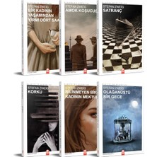 TeknoKapsül Stefan Zweig Klasikler Dizisi, 6 Kitap Set, Amok Koşucusu, Satranç, Korku, Bilinmeyen Bir Kadının Mektubu, Olağanüstü Bir Gece, Bir Kadının Yaşamından 24 Saat