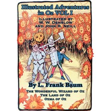Step Kitap Illustrated Adventures In Oz Vol I - The Wizard Of Oz, The Land Of Oz, Ozma Of Oz