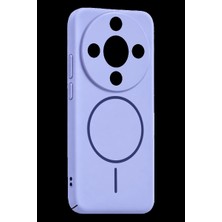 Hace Bazaar Huawei Honor Magic 8 Lite Mika Pc Magsafe Kapak - Açık Mor -Hcb