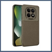 Bezos Redmi Note 15 4g Uyumlu Auto Focus Karbon Kapak - Kahverengi BZS10