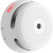X-Sense Innovations X-Sense Mini Duman Dedektörü, 10 Yıl Pil ve Sensör Ömrü,fotoelektrik Yangın Dedektörü, Test/sessize Alma Tuşlu, XS01, 1 Adet