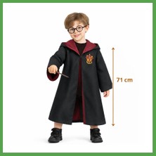 Bezos Harry Potter Çocuk Bebek Kostüm Seti ? Asa Gözlük Pelerin 71 cm (2-4 Yaş) Mgc