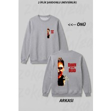 Zoka Wear Dawn Of The Dead Baskili U Ön Arka Baskılı Bisiklet Yaka Sweatshirt
