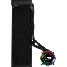 Tr Hydro-Shift Iı Lcd-C 360 Siyah Fansız Işlemcı Sıvı Soğutucu (G89.GHS2LCD36B.00)