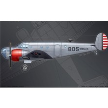 Tr Pm Model Beechcraft At 11 Kansan Plastik Uçak Maket Kiti