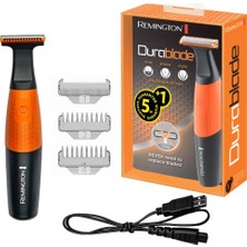 Tr Erkek Durablade MB010 Tıraş Makinesi (Tıraş Makinesi 0,2 mm + 3 Takma Tarak, Islak ve Kuru K