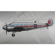 Tr Pm Model Beechcraft C-45 Expeditor Royal Navy Plastik Uçak Maket Kiti