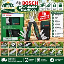 Bosch 16'sı 1 Arada Multitool Çok Fonksiyonlu Pense Seti
