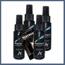 Bezos Süper Prosthetic 4 Tane Kokusuna Sprey Antiperspirant Spray 50 ml + Yanında Jel 50 ml BZS10