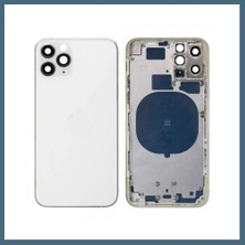 Bezos Iphone 11 Pro Uyumlu Boş Kasa + Kapak Sarı Agc
