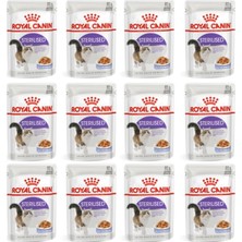 Odea Tr Sterilised Jelly Kısırlaştırılmış Yaş Kedi Maması 85 gr x 12 Adet/konserve Pouch