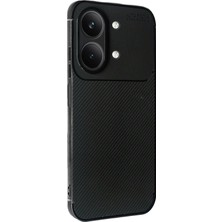 Uryport Vivo Y05 Auto Focus Karbon Kapak - Siyah