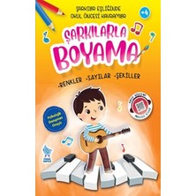 TeknoKapsül Şarkılarla Boyama 4 Kitap