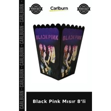 Carlburn Delux Serisi Black Pink Mısır 8’li Parti Süsü Etkinlikler Ikramlık