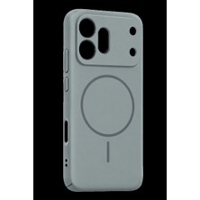 Marsilyan Huawei Honor 600 Pro Mika Pc Magsafe Kapak - Gri