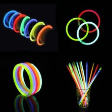 Timion Glow Fosforlu Neon Bileklik 50 Adet (5148)