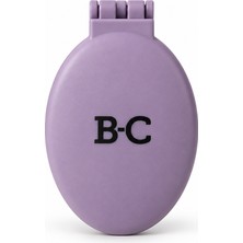 B-Cure Aynalı Cep Fırçası - Lila