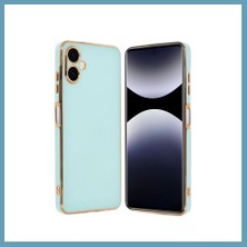 Bezos Samsung Galaxy A06 Uyumlu Kılıf Volet Silikon - Açık Yeşil MBT06