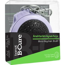 B-Cure Anahtarlıklı Aynalı Fırça - Lila