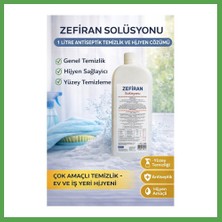 Bezos Zefiran Solüsyonu 1 Litre Antiseptik Temizlik ve Hijyen Amaçlı Çok Amaçlı Solüsyon 1 Adet Mgc