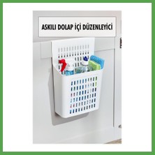 Bezos Askılı Dolap Içi Düzenleyici & Sepet Raf Organizeri & Çok Amaçlı Düzenleyici & Deterjanlık Şampuanlık Mgc