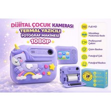 Shopfocus CMR99 Dijital Çocuk Kamerası Print Kamerası 1080P Full Hd Termal Yazıcılı 2.0 Ekranlı