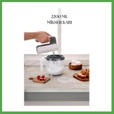Bezos 2200 ml Mikser Kabı Füme & Ölçü Kabı & Saklama KABI-DNY0025 Mgc