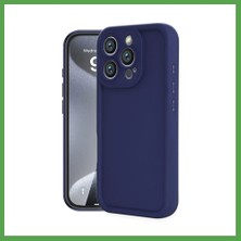 Bezos iPhone 16 Pro Uyumlu Kılıf Viera Silikon - Lacivert Mgc