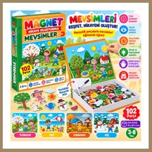 Bezos 1505 Magnet Hikaye Oluşturma - Mevsimler / +3 Yaş 22