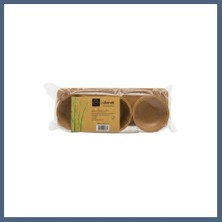 Bezos 3'li Altlıklı Bambu Mini Sunumluk BZS10