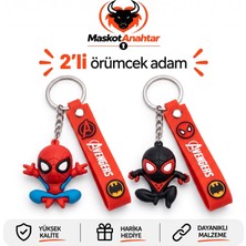 Örümcek Adam Silikon Anahtarlık