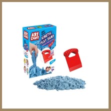 Bezos 03686 Nessiworld Aksesuarlı Mavi Kinetik Oyun Kumu 500 gr 22