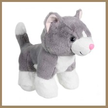 Bezos Kedi Peluş Gri 36 cm 22
