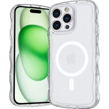 Zenviaa Mey Ithalat®   iPhone 14 Pro Max Vev Full Airbag Magsafe Kapak - Şeffaf ZNV20296545