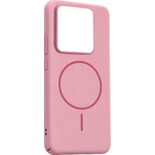 Zenviaa Mey Ithalat®  Mi 14T Pro Mika Pc Magsafe Kapak - Pembe ZNV20296545