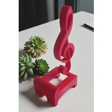 Str Store Sol Anahtarı Telefon Standı (Kırmızı)