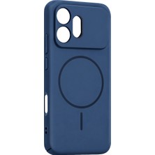 Zenviaa Mey Ithalat® Huawei Honor 600 Mika Pc Magsafe Kapak - Mavi ZNV20296545