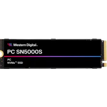 Wd 512GB SN5000S SDEQNSJ-512G 5000-4000MB/S 2280 M2 Nvme Gen4 Disk Kutusuz