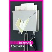 Elarque Dekoratif Fatura Zarf Mektup Kutusu Organizer Anahtarlık