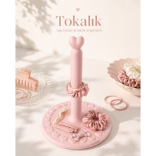 Elarque Çok Fonksiyonlu Saç Tokası ve Lastik Organizeri – Düzenleyici Stand, Takı Tepsisi